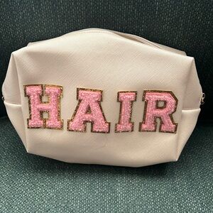 CUTE CARRYALL FOR SMALL HAIR PRODUCTS OR ACCESSORIES used once